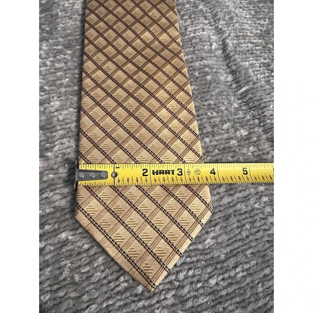 HART SCHAFFNER MARX Men's Silk Necktie's Set Of 2  USA hand Tailored (t6)